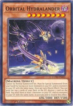 Orbital Hydralander (COTD-EN035) [Code of the Duelist]