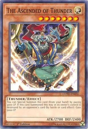The Ascended of Thunder (COTD-EN036) [Code of the Duelist]