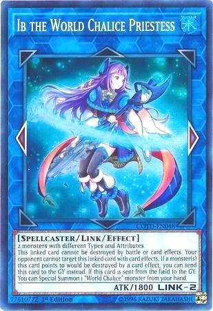 Ib the World Chalice Priestess (COTD-EN048) [Code of the Duelist]