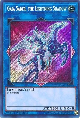 Gaia Saber, the Lightning Shadow (COTD-EN051) [Code of the Duelist]