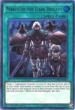 March of the Dark Brigade (COTD-EN059) [Code of the Duelist]