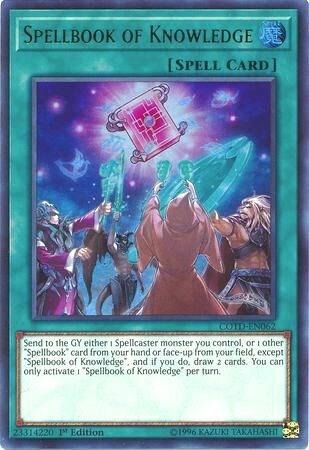 Spellbook of Knowledge (COTD-EN062) [Code of the Duelist]