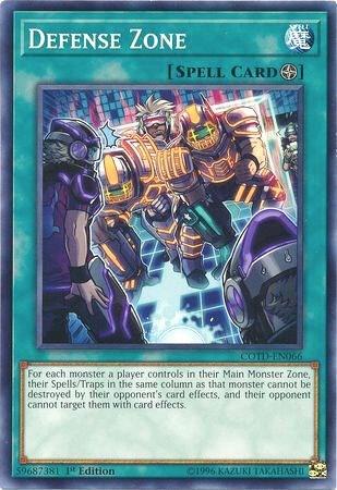 Defense Zone (COTD-EN066) [Code of the Duelist]