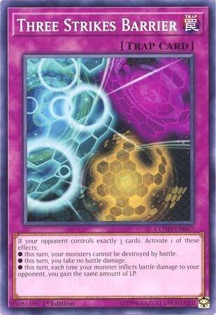 Three Strikes Barrier (COTD-EN067) [Code of the Duelist]