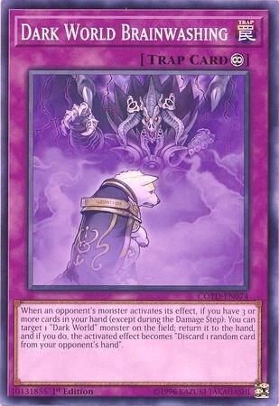 Dark World Brainwashing (COTD-EN074) [Code of the Duelist]