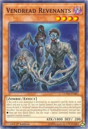 Vendread Revenants (COTD-EN083) [Code of the Duelist]