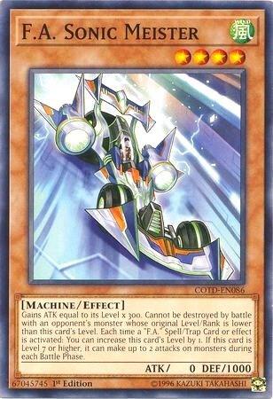 F.A. Sonic Meister (COTD-EN086) [Code of the Duelist]