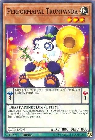 Performapal Trumpanda (COTD-EN095) [Code of the Duelist]