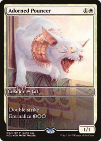 Adorned Pouncer (2) [Game Day & Store Championship Promos]