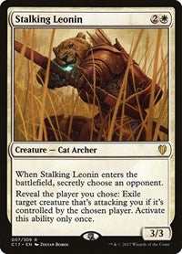 Stalking Leonin (7) [Commander 2017]