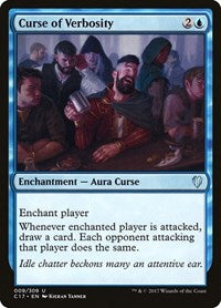 Curse of Verbosity (9) [Commander 2017]