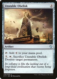 Unstable Obelisk (229) [Commander 2017]