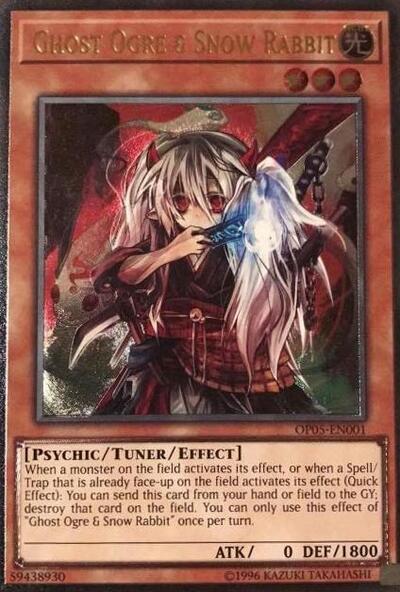 Ghost Ogre & Snow Rabbit (UTR) (OP05-EN001) [OTS Tournament Pack 5]