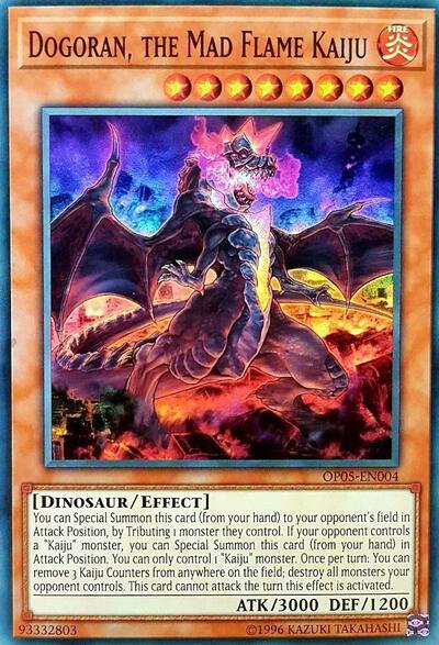 Dogoran, the Mad Flame Kaiju (OP05-EN004) [OTS Tournament Pack 5]