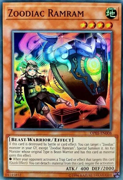 Zoodiac Ramram (OP05-EN008) [OTS Tournament Pack 5]