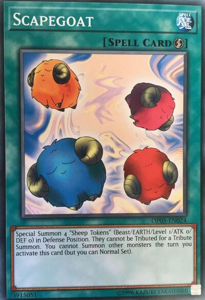 Scapegoat (OP05-EN024) [OTS Tournament Pack 5]