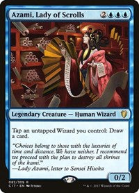 Azami, Lady of Scrolls (82) [Commander 2017]