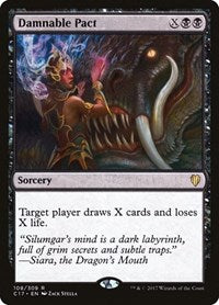Damnable Pact (108) [Commander 2017]