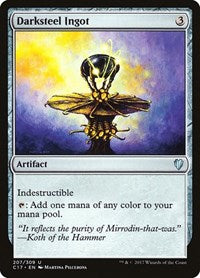Darksteel Ingot (207) [Commander 2017]