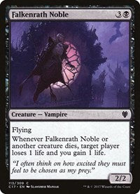 Falkenrath Noble (113) [Commander 2017]
