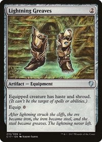 Lightning Greaves (215) [Commander 2017]