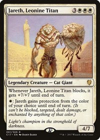 Jareth, Leonine Titan (61) [Commander 2017]