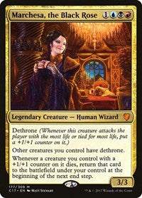 Marchesa, the Black Rose (177) [Commander 2017]