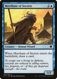 Merchant of Secrets (87) [Commander 2017]
