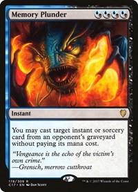 Memory Plunder (178) [Commander 2017]