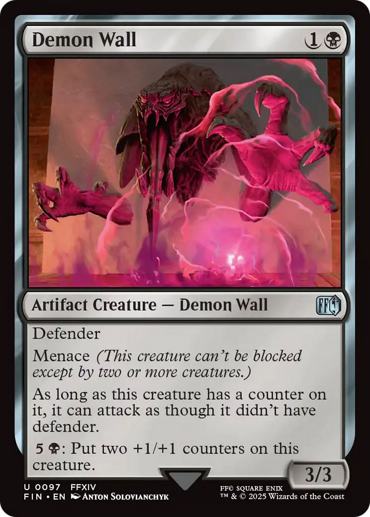 Demon Wall (FIN-097) - FINAL FANTASY