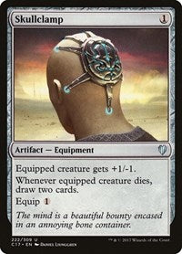 Skullclamp (222) [Commander 2017]