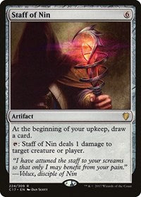 Staff of Nin (224) [Commander 2017]