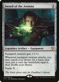 Sword of the Animist (227) [Commander 2017]
