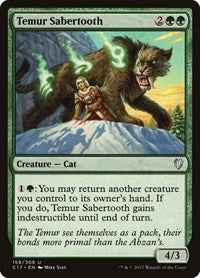 Temur Sabertooth (159) [Commander 2017]