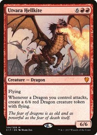 Utvara Hellkite (144) [Commander 2017]