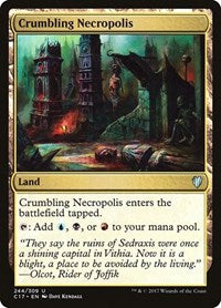 Crumbling Necropolis (244) [Commander 2017]