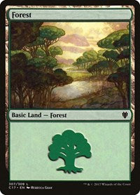 Forest (307) (307) [Commander 2017]