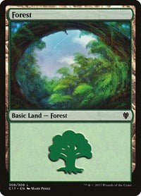 Forest (308) (308) [Commander 2017]
