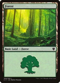 Forest (309) (309) [Commander 2017]