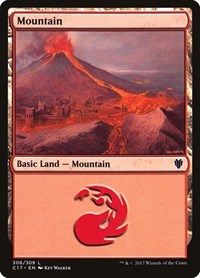 Mountain (306) (306) [Commander 2017]