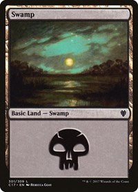 Swamp (301) (301) [Commander 2017]