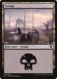 Swamp (303) (303) [Commander 2017]