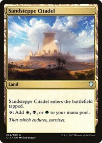 Sandsteppe Citadel (274) [Commander 2017]