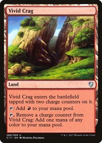 Vivid Crag (289) [Commander 2017]