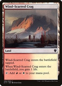 Wind-Scarred Crag (294) [Commander 2017]