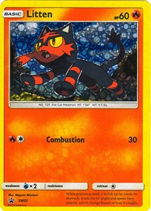 Litten - SM02 (General Mills Promo) (SM02) [Miscellaneous Cards & Products]