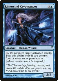 Rimewind Cryomancer (43) [Coldsnap]