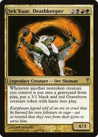 Sek'Kuar, Deathkeeper (131) [Coldsnap]