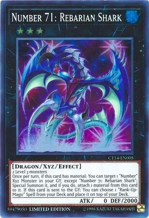 Number 71: Rebarian Shark (CT14-EN005) [2017 Mega-Tins]