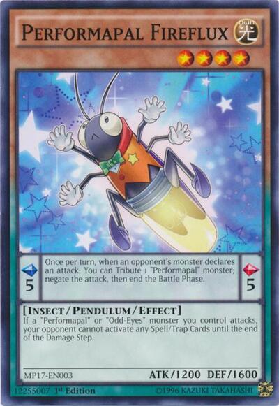 Performapal Fireflux (MP17-EN003) [2017 Mega-Tins Mega Pack]